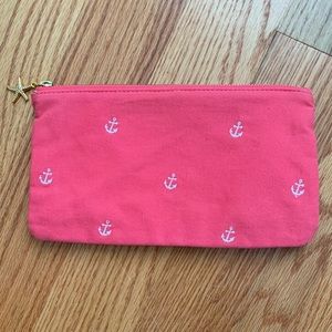 J. Crew Pink Anchor Purse NWT